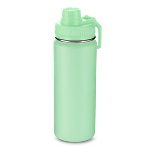 Garrafa Térmica Verde Com Alça E Bico 570ml - Parede Dupla