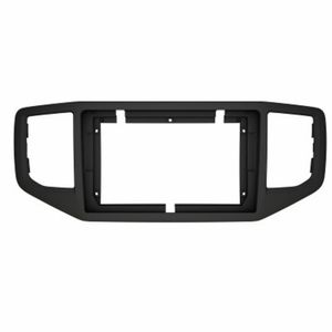 Moldura Fiamon 9" Compatível Com Novo Amarok 17- 21 Preto Fosco