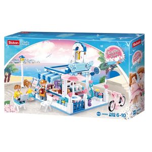 Blocos De Montar Cubic Girl's Dream - Cafeteria - Multikids