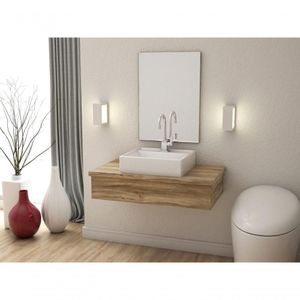 Conjunto Bancada E Espelheira Ktme802 Branco Chess Carvalho