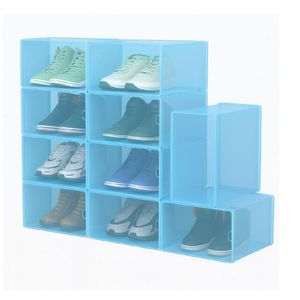 Kit Com 6 Caixas Organizadoras – Praticidade E Organização Para Seu Espaço - Azul