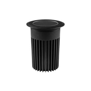 Embutido De Solo Led Stella Focco Grid 18w Bivolt Preto 3000k Luz Amarela