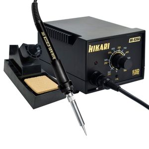 Estacao De Solda Analogica 60w 220v Hk936a Preta Hikari