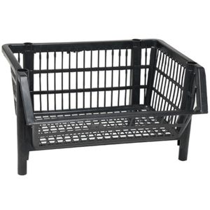 Cesto Organizador 44cm Preto - Cpp10 - 3s Sabonaro Cesto Preto 44cm - Cpp10 - 3s Sabonaro