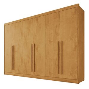 Guarda Roupas Casal 6 Portas 4 Gavetas 100% Mdf Chipre Madeirado