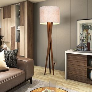 Luminária Abajur Tripé De Chão Paris Retrô Moderna Bivolt Marmorizada