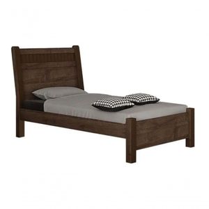 Cama Solteiro 185 100% Mdf Valverde Móveis Canion