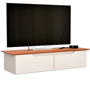 Rack Suspenso Flow Off White Com Freijo