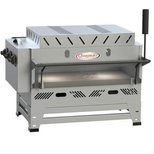 Forno De Assar Pizza Itajobi 55x56,5cm Com 2 Infravermelhos Refratário