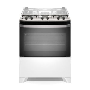 Fogão 5 Bocas Electrolux Automático FE5IW Branco Bivolt