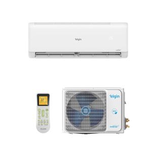 Ar Condicionado Split Hi Wall Eco II Inverter Connect Elgin 9.000 BTUs R-32 Quente e Frio 220V
