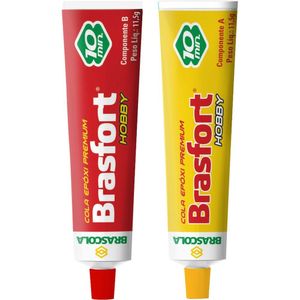Adesivo Brasfort Hobby Bisnaga Com 23 G, Brascola Ostenvonder