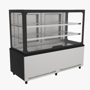 Balcão Venancio Vitrine Prime Ar Forçado Vidro Duplo Low-e Fech Fron Inox 1500 220V 601l Pbv15 22563