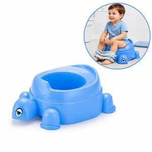Troninho Infantil Tartaruga com Assento Anatômico para Desfralde Azul Ghittoni