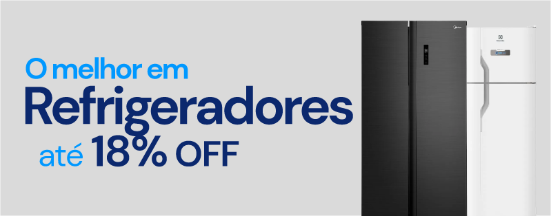 Banner divulgando coleção especial Coleção Especial o Melhor em Refrigeradores