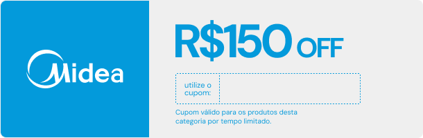 Cupom Midea R$150 OFF